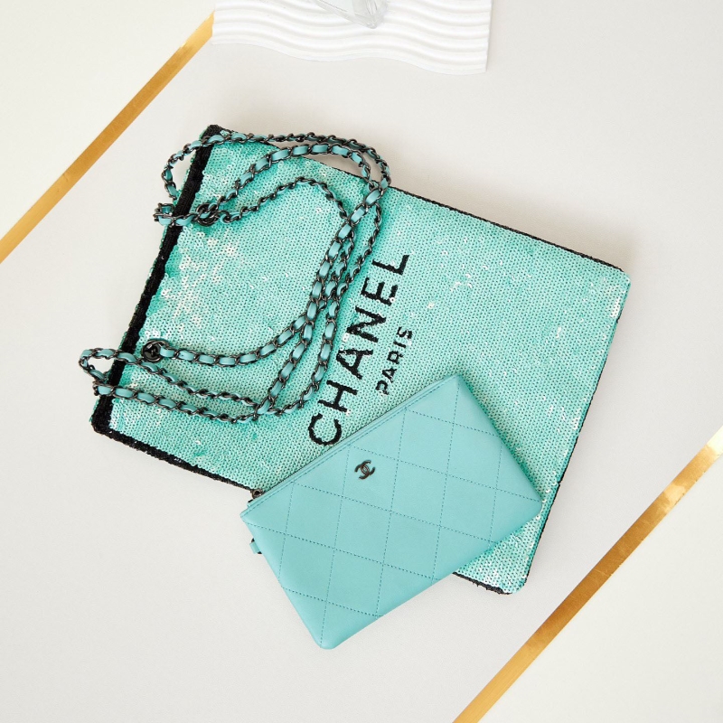 Ch*el shopping bags